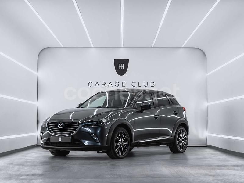 Gris / plata Usado 2017 Mazda CX-3 Luxury SUV | 15.899 € (Precio justo) - Imagen 1/4