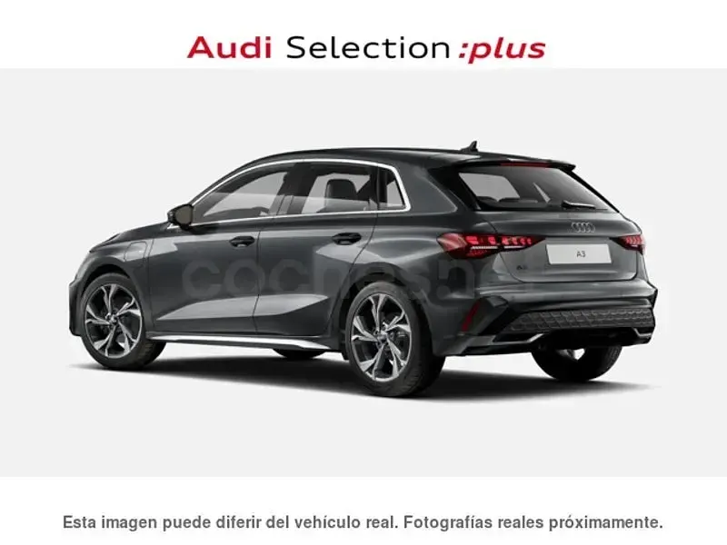 Nuevo Audi A3 S-Line 204 CV (150 kW) 2025 Gris / plata Berlina
