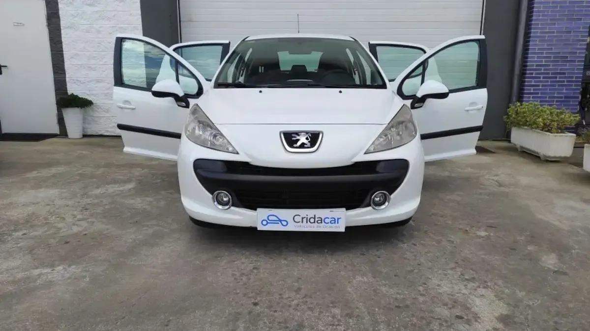 Usado Peugeot 207 68 CV (50 kW) 2009 Blanco Utilitario