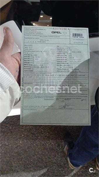 Blanco Usado 2010 Opel Astra GTC Sport Berlina | 3000 € (Super precio) - Imagen 1/4