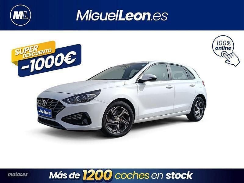 Azul Usado 2022 Hyundai i30 Berlina | 15.985 € (Buen precio) - Imagen 1/3