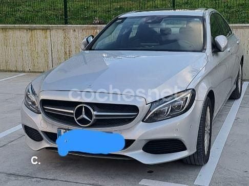 Usado Mercedes C220 Avantgarde 170 CV (125 kW) 2015 Gris / plata Berlina