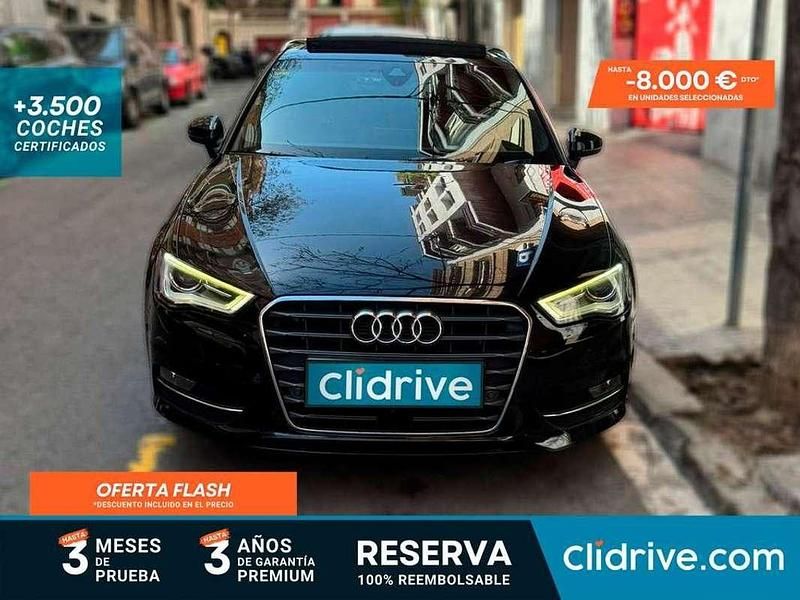 Usado Audi A3 Sportback Ambition 150 CV (110 kW) 2013 Negro Utilitario