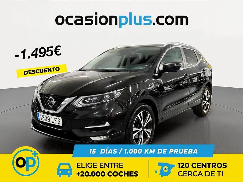 Usado Nissan Qashqai N-Connecta 160 CV (117 kW) 2020 Negro SUV