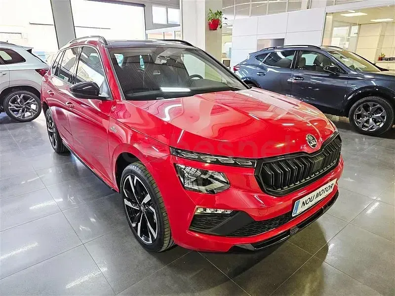 Usado Skoda Kamiq Monte Carlo 150 CV (110 kW) 2024 Rojo SUV