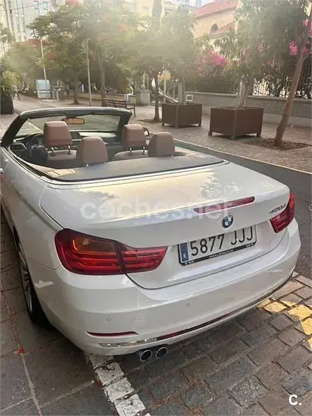 Usado BMW 420 Cabriolet 190 CV (139 kW) 2015 Blanco Descapotable