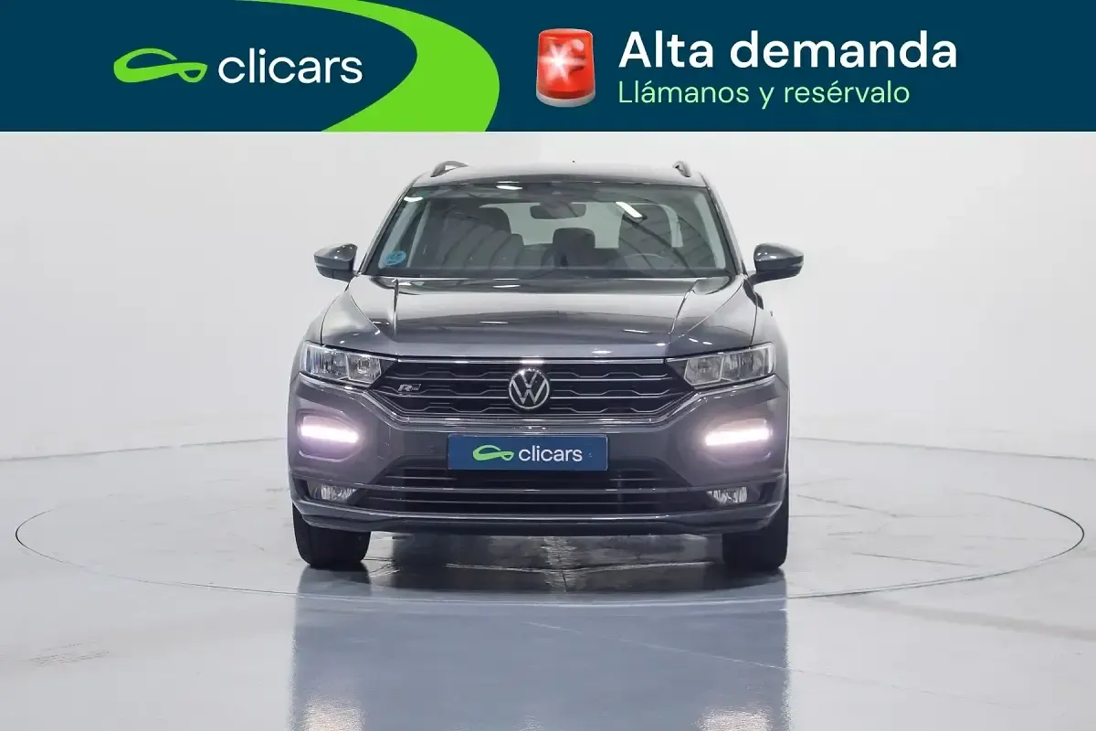 Usado VW T-Roc R-line 150 CV (110 kW) 2022 Gris SUV