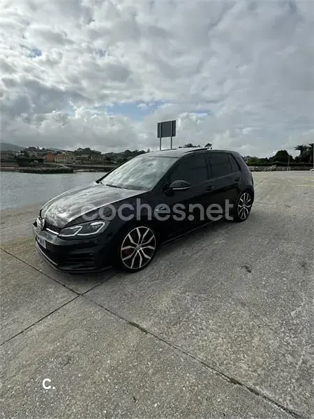 Usado VW Golf VII GTD 184 CV (135 kW) 2018 Negro Berlina