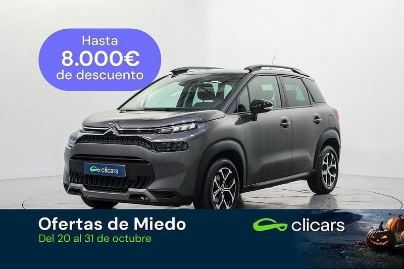 Gris Usado 2024 Citroën C3 Aircross PureTech SUV | 14.990 € (Precio justo) - Imagen 1/4