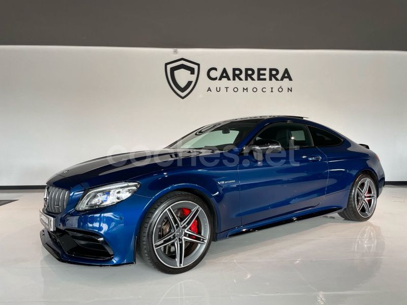 Azul Usado 2020 Mercedes C63S AMG Coupe | 74.900 € (Precio justo) - Imagen 1/4