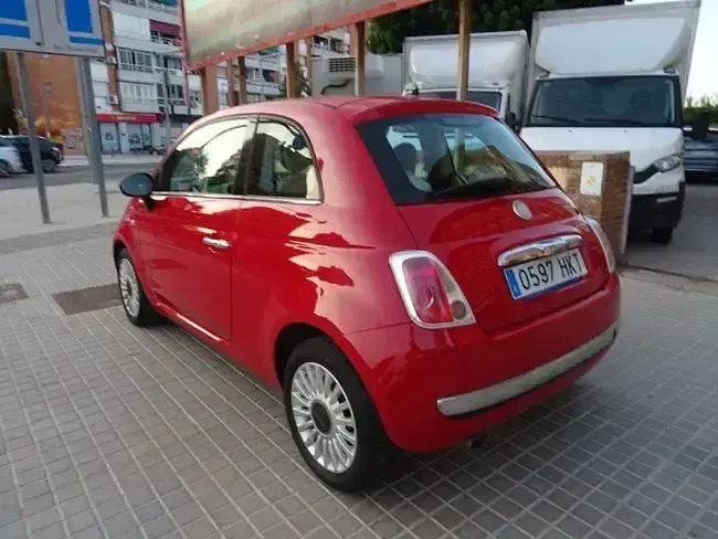 Usado Fiat 500 Lounge 69 CV (50 kW) 2012 Rojo Utilitario