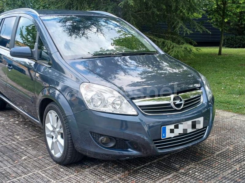 Azul Usado 2008 Opel Zafira Enjoy Monovolumen | 4500 € (Precio justo) - Imagen 1/4