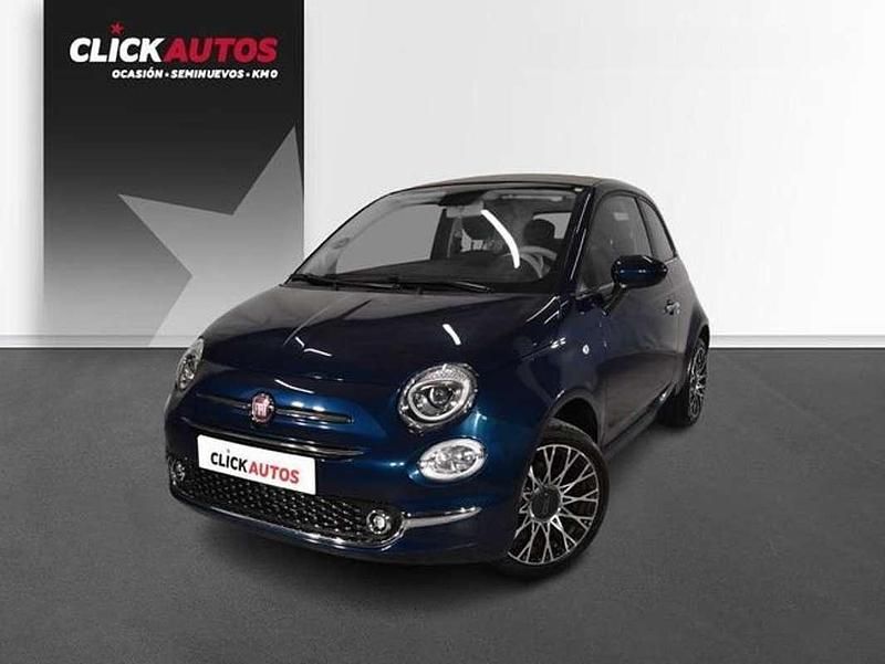 Usado Fiat 500 71 CV (52 kW) 2023 Azul Descapotable