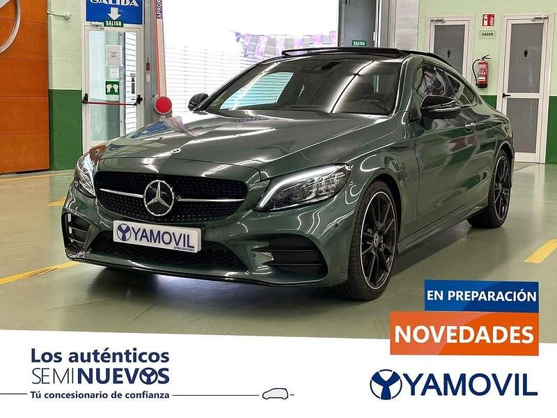 Verde Usado 2023 Mercedes C220 Coupe | 43.950 € (Precio justo) - Imagen 1/4