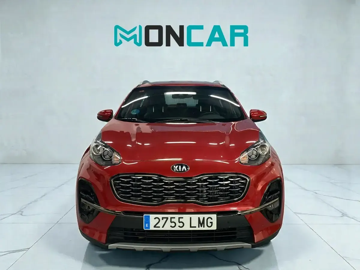 Usado Kia Sportage GT-Line 136 CV (100 kW) 2021 Granate SUV