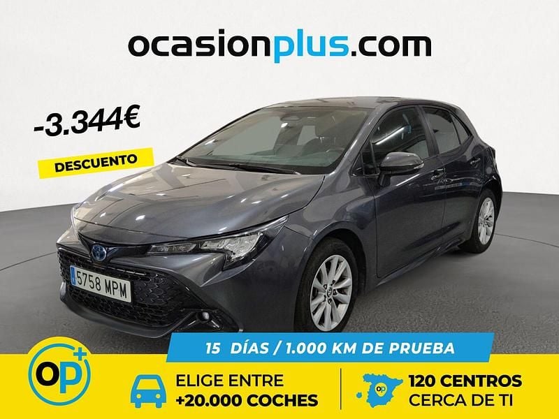 Gris Usado 2024 Toyota Corolla Active Berlina | 22.050 € (Buen precio) - Imagen 1/4