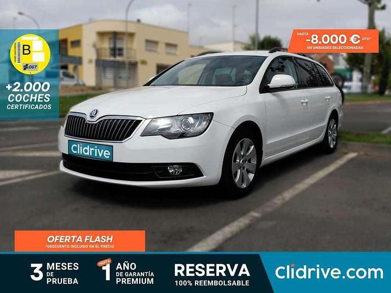 Blanco Usado 2015 Skoda Superb Active Familiar | 9790 € (Caro) - Imagen 1/3