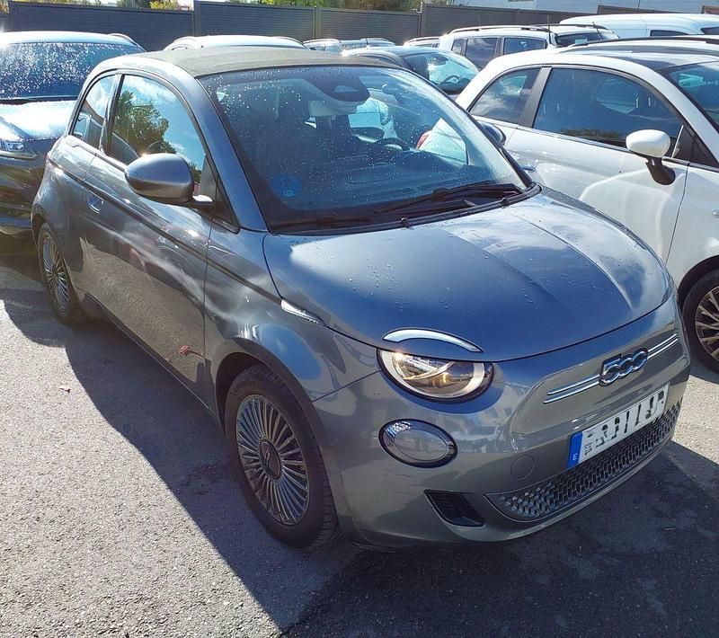 Gris Usado 2022 Fiat 500e Icon Descapotable | 19.900 € (Precio justo) - Imagen 1/4