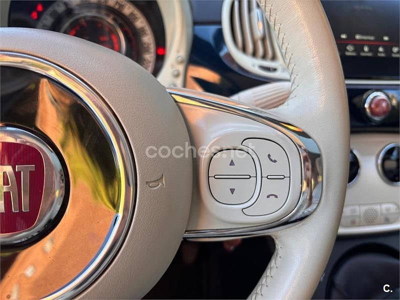 Usado Fiat 500 Pop 69 CV (50 kW) 2019 Azul Berlina