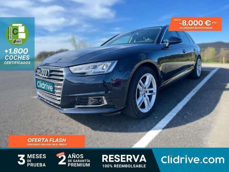 Negro Usado 2016 Audi A4 Premium Familiar | 18.390 € (Buen precio) - Imagen 1/3
