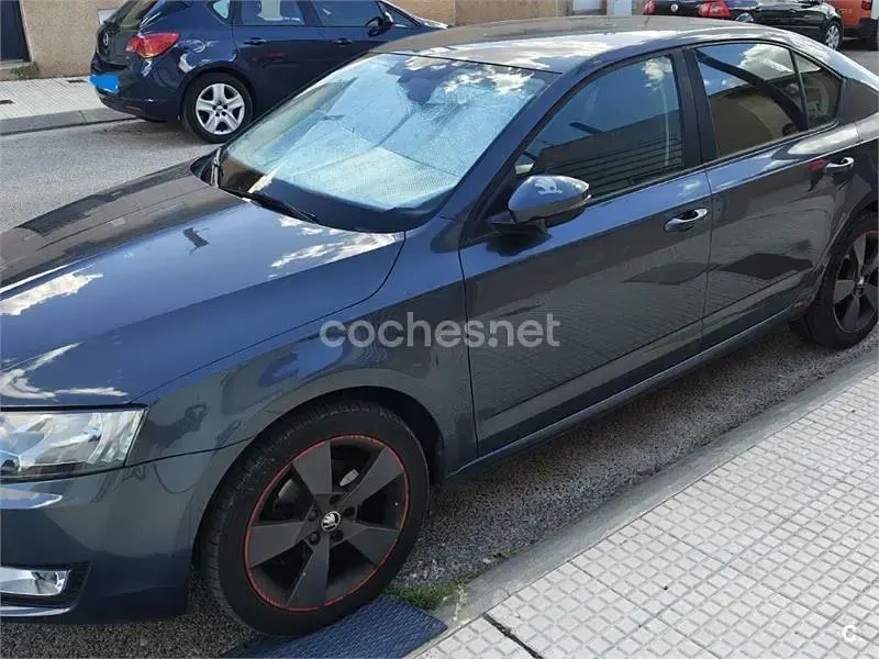 Usado Skoda Octavia Elegance 105 CV (77 kW) 2015 Gris / plata Familiar