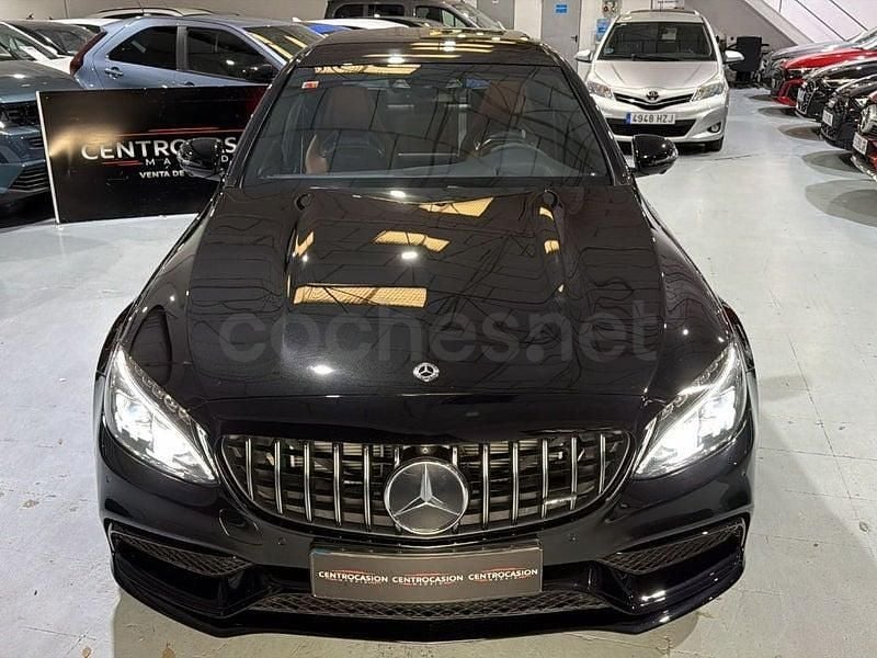 Usado Mercedes C63S AMG 510 CV (375 kW) 2017 Negro Berlina