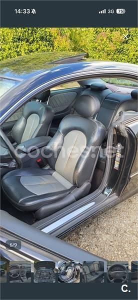 Usado Mercedes CLK500 Avantgarde 306 CV (225 kW) 2002 Negro Coupe