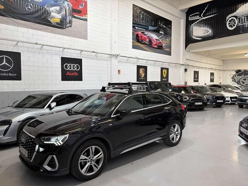 Usado Audi Q3 S-Line 150 CV (110 kW) 2021 Negro SUV