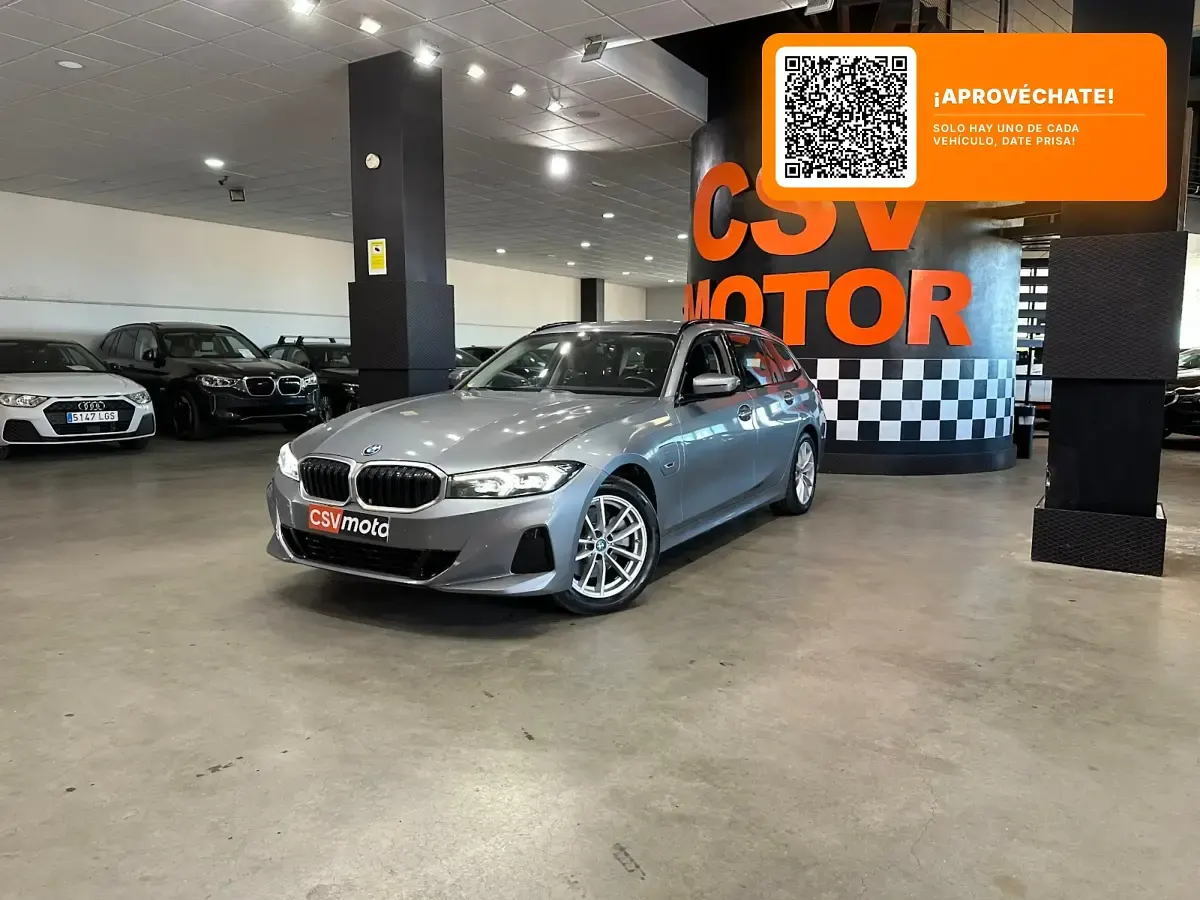 Usado BMW 320e 204 CV (150 kW) 2022 Gris Utilitario