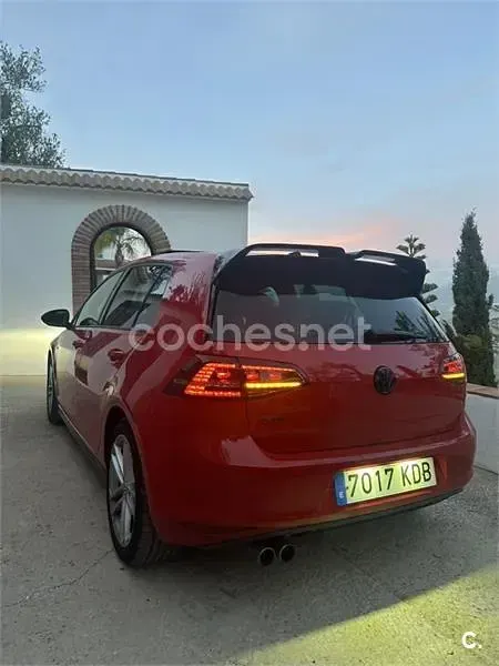 Usado VW Golf VII GTD 184 CV (135 kW) 2014 Rojo Berlina