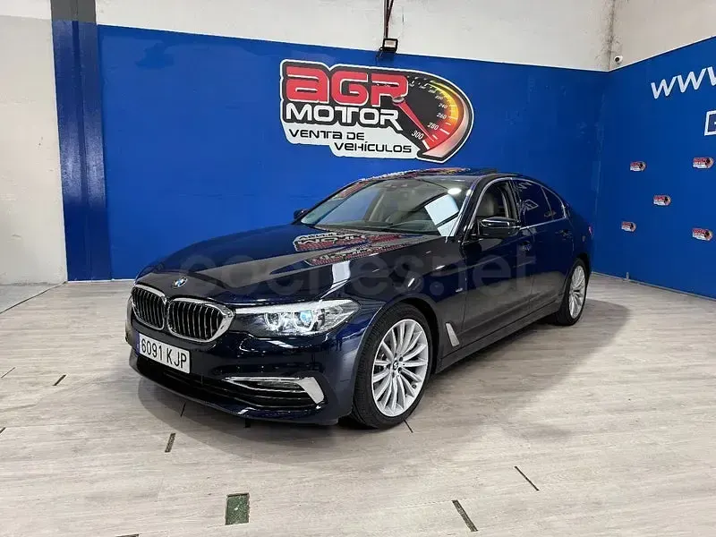 Occasion BMW 520 Luxury Line 190 ch (139 kW) 2018 Bleue Berline