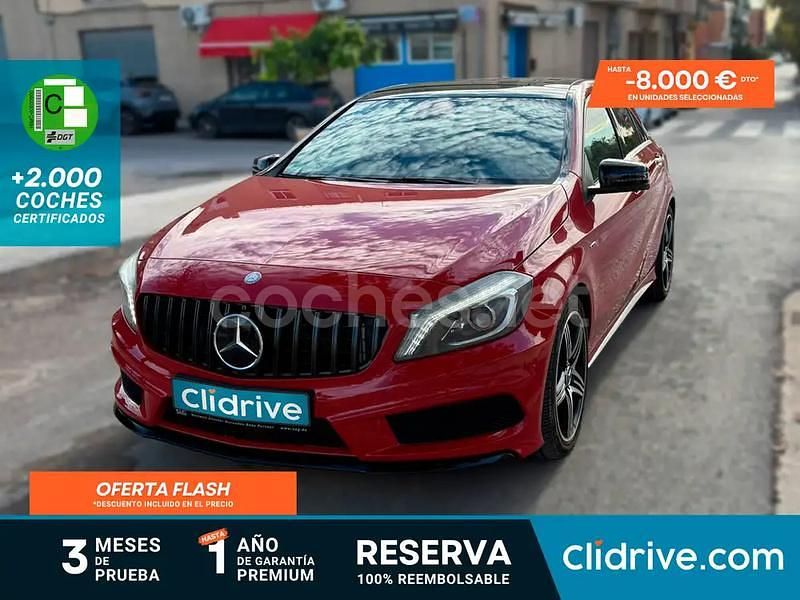 Rojo Usado 2012 Mercedes A250 Berlina | 17.990 € (Precio justo) - Imagen 1/3
