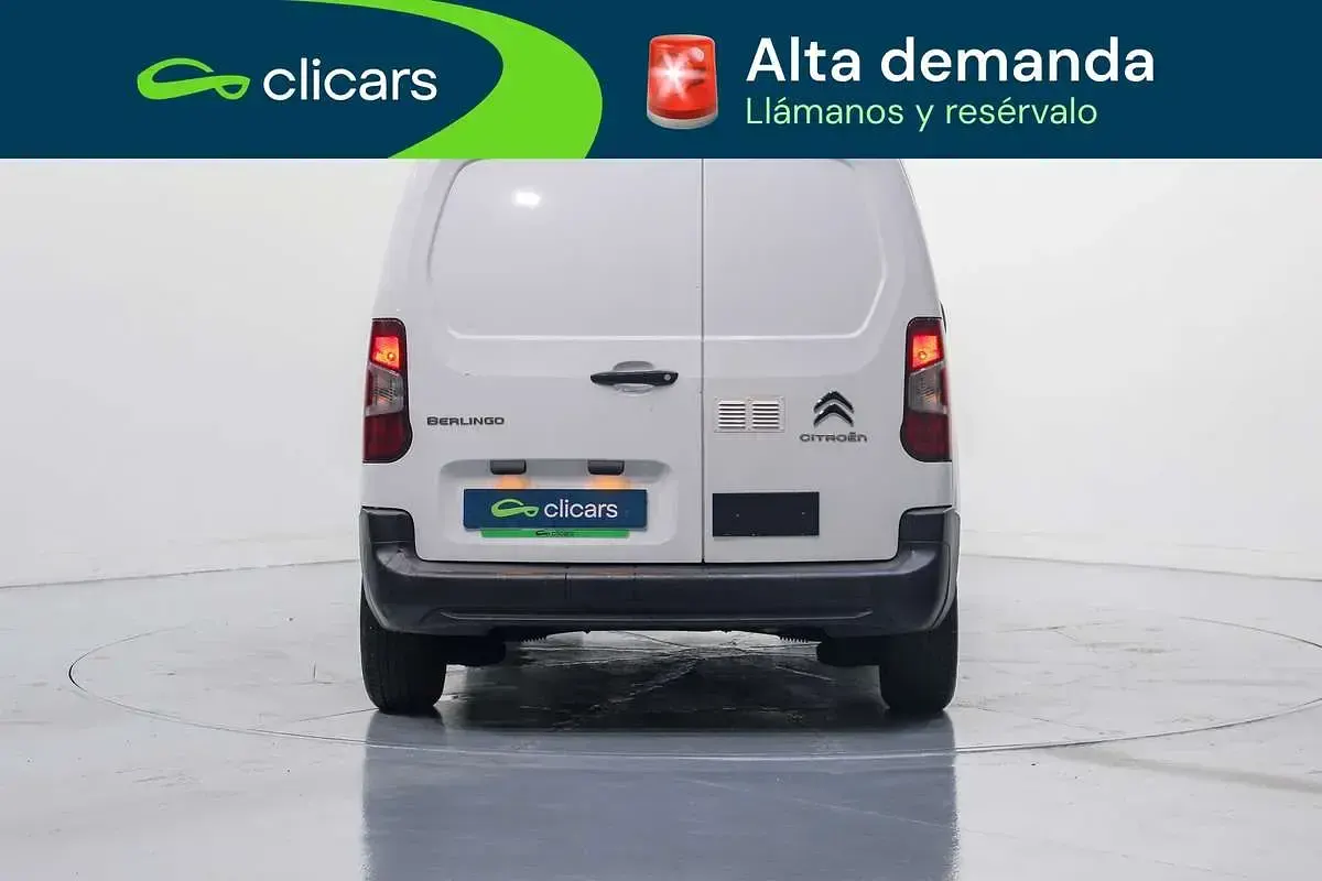 Usado Citroën e-Berlingo 102 CV (75 kW) 2022 Blanco Van