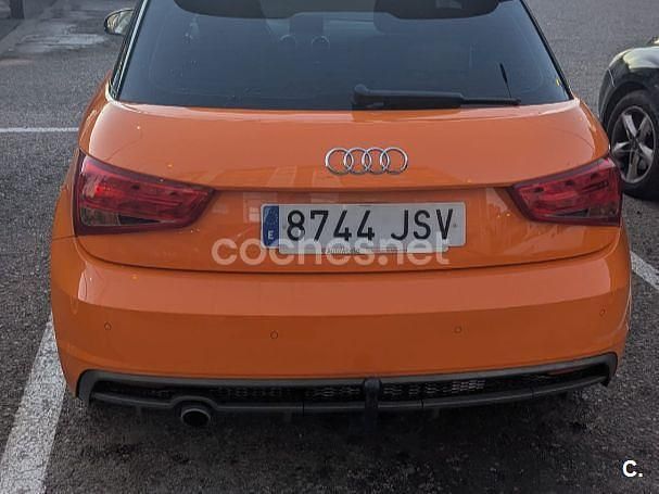 Usado Audi A1 116 CV (85 kW) 2016 Naranja Utilitario