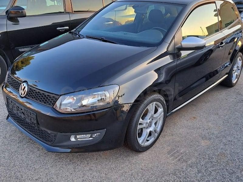 Usado VW Polo 75 CV (55 kW) 2013 Negro Utilitario