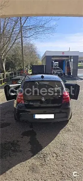 Usado BMW 118 143 CV (105 kW) 2008 Negro Utilitario