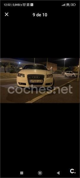 Blanco Usado 2008 Audi A3 Ambition Berlina | 8500 € (Precio justo) - Imagen 1/4