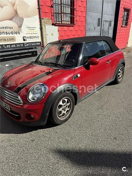 Usado Mini Cooper D Cabriolet 111 CV (81 kW) 2015 Rojo Descapotable