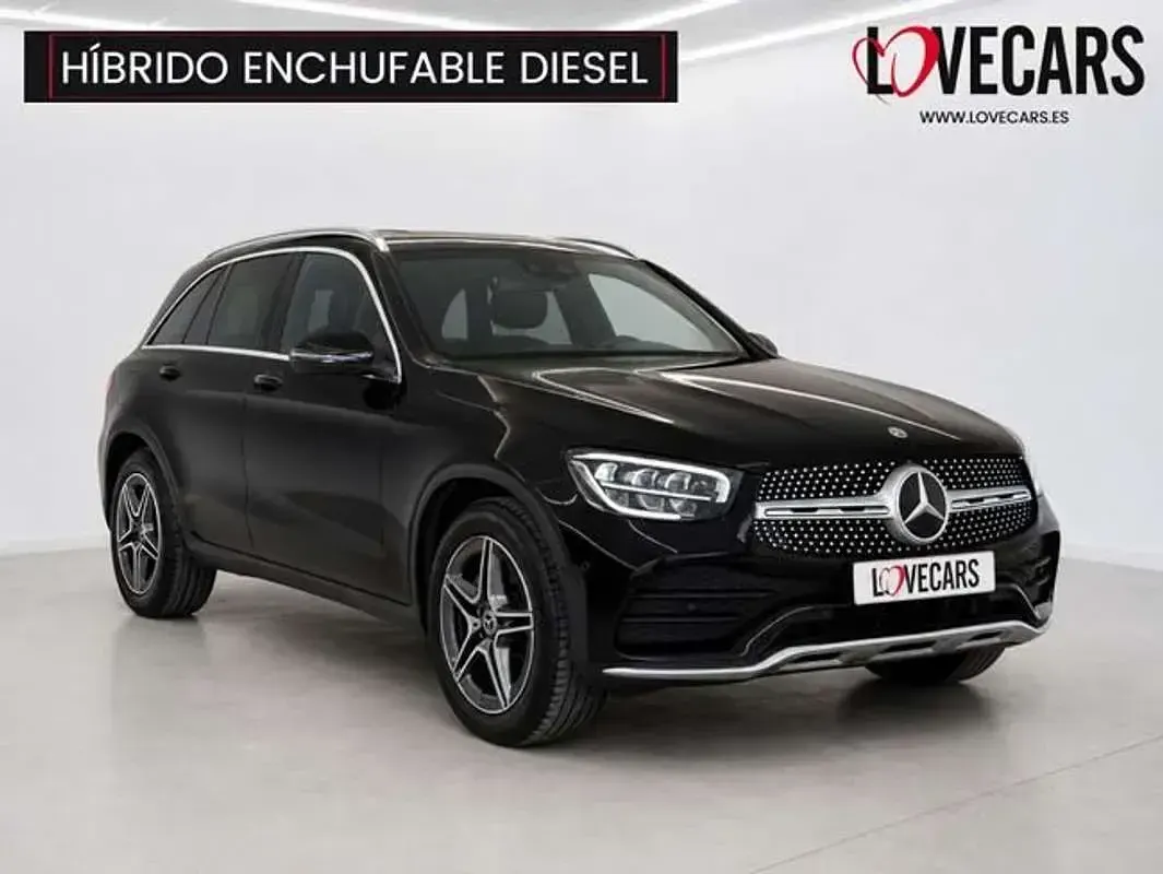 Usado Mercedes GLC300 333 CV (244 kW) 2022 Negro SUV