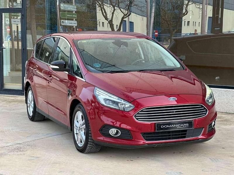 Brugt Ford S-MAX Titanium 209 HK (153 kW) 2016 Rød MPV