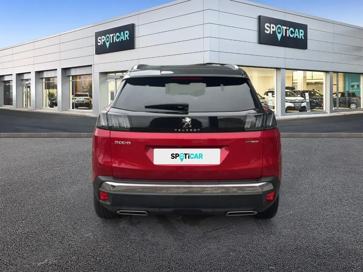 Usado Peugeot 3008 GT 225 CV (165 kW) 2021 Rojo SUV