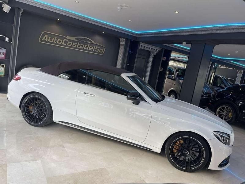 Usado Mercedes C63 AMG AMG 510 CV (375 kW) 2017 Blanco Descapotable