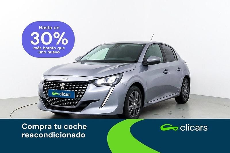 Gris Usado 2021 Peugeot 208 Active Utilitario | 11.990 € (Precio justo) - Imagen 1/4