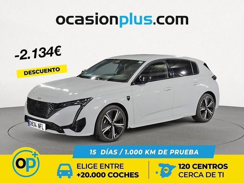 Blanco Usado 2024 Peugeot 308 GT Berlina | 23.480 € (Caro) - Imagen 1/2
