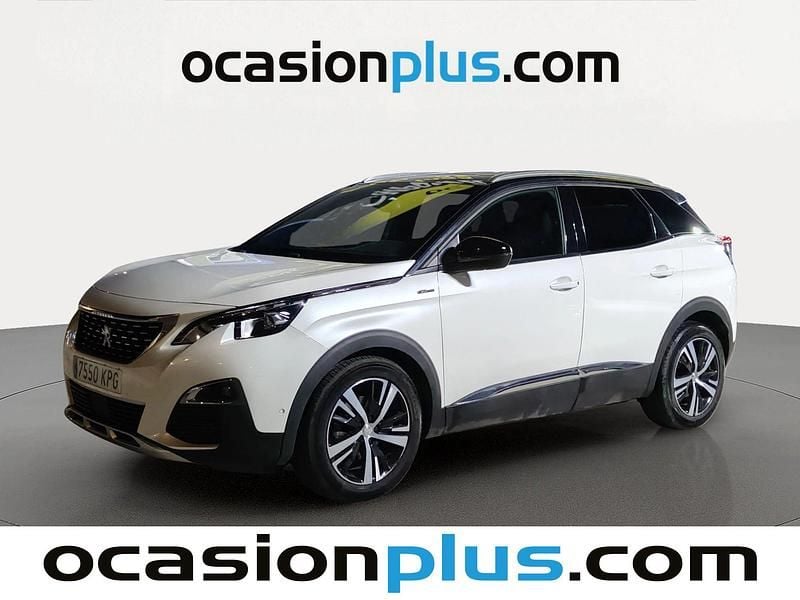 Blanco Usado 2018 Peugeot 3008 GT-line SUV | 14.082 € (Precio justo) - Imagen 1/4