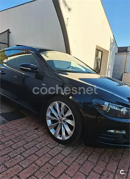Usado VW Scirocco 160 CV (117 kW) 2013 Negro Coupe