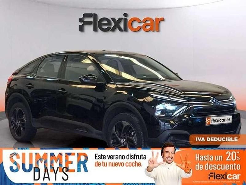 Negro Usado 2024 Citroën C4 PureTech Berlina | 14.890 € (Buen precio) - Imagen 1/4