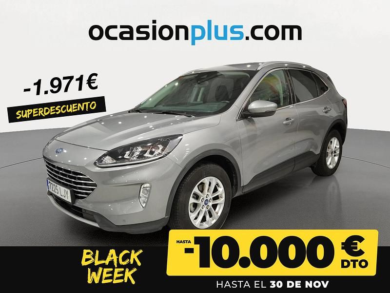 Gris Usado 2020 Ford Kuga Titanium SUV | 21.690 € (Caro) - Imagen 1/4