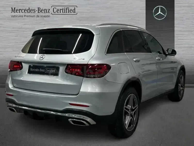 Usado Mercedes GLC200 163 CV (119 kW) 2022 Gris / plata SUV