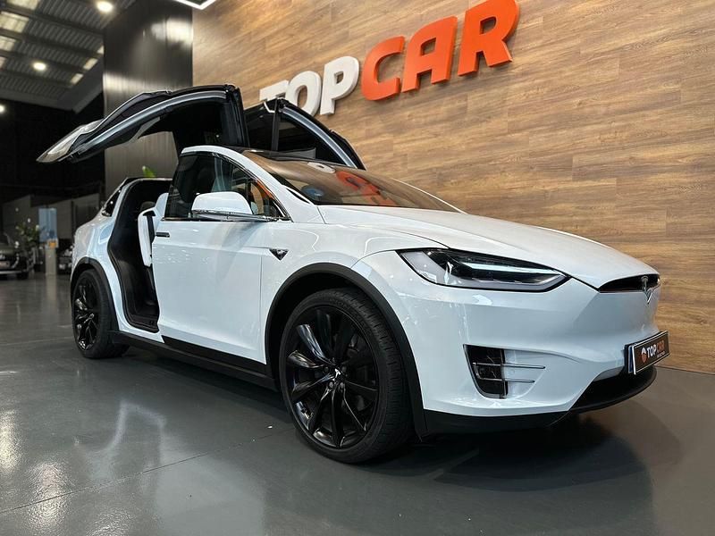 Usado Tesla Model X 386 kW (525 CV) 2019 Blanco SUV